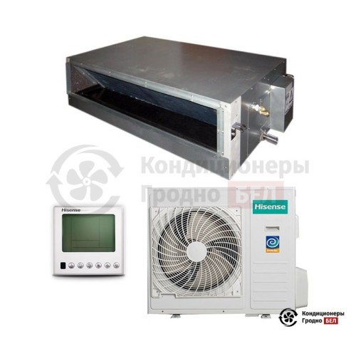  Канальный кондиционер Hisense AUD-36UX4SHL/AUW-36U4S1A в Гродно