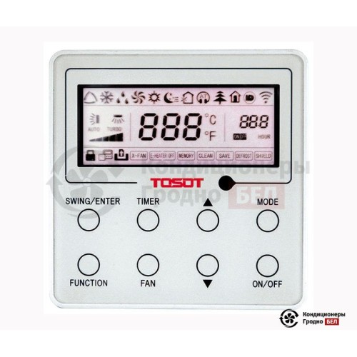  Канальный кондиционер Tosot T36H-ILD/I/T36H-ILU/O в Гродно