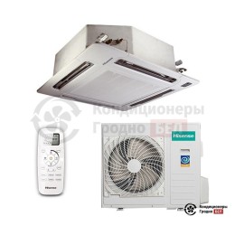 Кассетный кондиционер Hisense AUC-24UR4S1GA/AUW-24U4SF1
