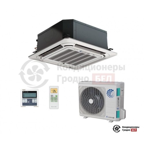  Кассетный кондиционер Systemair SYSPLIT CASSETTE 24 HP Q в Гродно