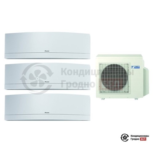  Мульти сплит-система Daikin 3MXS52E/FTXG20LW/FTXG25LW/FTXG25LW в Гродно