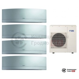 Мульти сплит-система Daikin 5MXS90E/FTXG20LS/FTXG20LS/FTXG35LS/FTXG35LS
