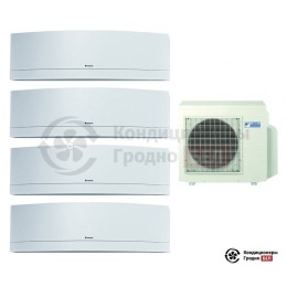Мульти сплит-система Daikin 4MXS68F/FTXG20LW/FTXG25LW/FTXG25LW/FTXG25LW