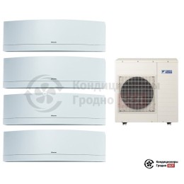 Мульти сплит-система Daikin 5MXS90E/FTXG20LW/FTXG20LW/FTXG35LW/FTXG50LW