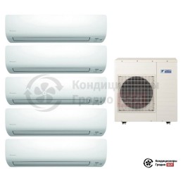 Мульти сплит-система Daikin 5MXS90E/CTXS15K/CTXS15K/CTXS35K/CTXS35K/CTXS35K