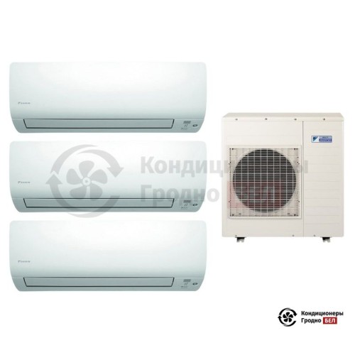  Мульти сплит-система Daikin 4MXS80E/CTXS15K/CTXS15K/CTXS35K в Гродно