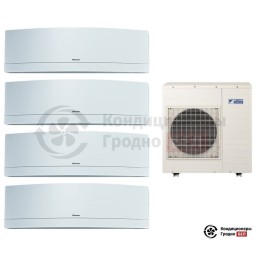 Мульти сплит-система Daikin 4MXS80E/FTXG25LW/FTXG25LW/FTXG25LW/FTXG25LW