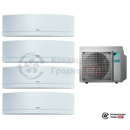 Мульти сплит-система Daikin 4MXM68N9/FTXJ20MW/FTXJ25MW/FTXJ25MW/FTXJ25MW