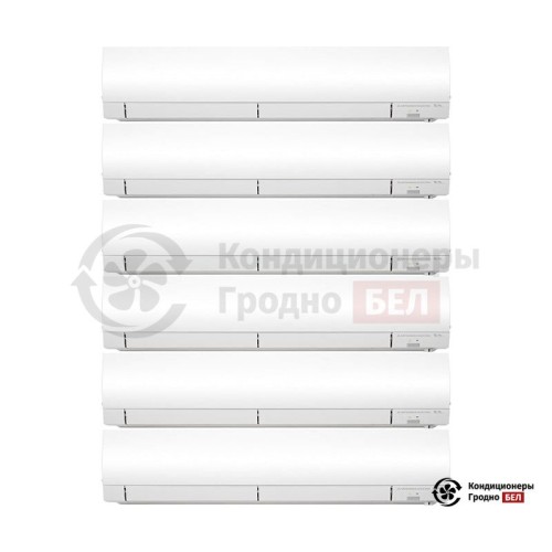  Мультисплит-система Mitsubishi Electric MXZ-6D122VA/MSZ-FH25VE/MSZ-FH25VE/MSZ-FH25VE/MSZ-FH25VE/MSZ-FH25VE/MSZ-FH25VE в Гродно
