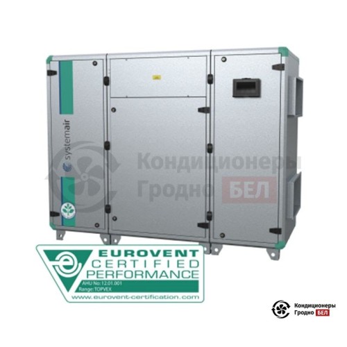 Приточно-вытяжной агрегат Systemair Topvex SC06 R-CAV в Гродно