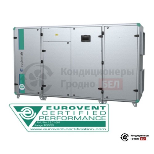  Приточно-вытяжной агрегат Systemair Topvex SC11 R-CAV в Гродно